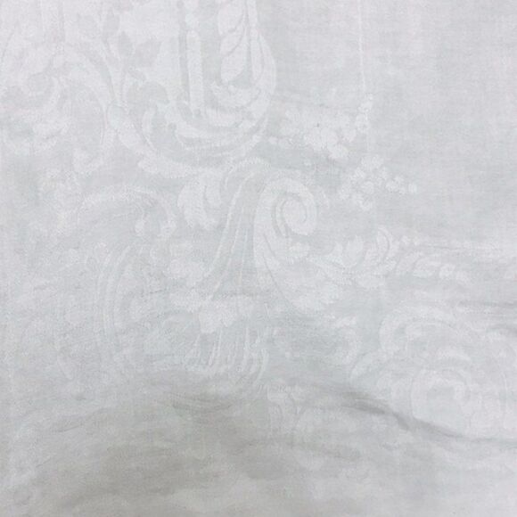 VTG Tablecloth Linen Cotton Rectangle 68” x 84” - Picture 4 of 6